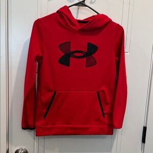 Under Armour Kids Bold Red Hoodie